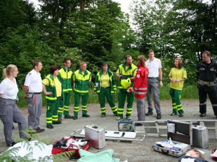Vorschaubild 60 vom Album Spektakuläre Übung des Grünen Kreuzes mit der Feuerwehr St. Stefan ob Stainz