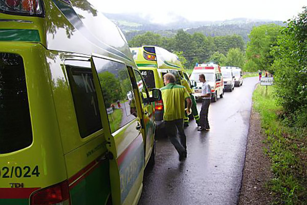 Symbolfoto zum Artikel: Schwerer Verkehrsunfall in Marhof bei Stainz